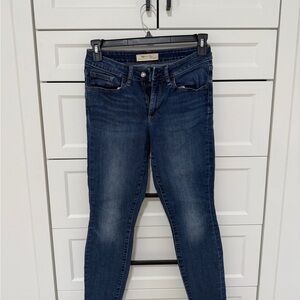 GAP Women's Dark Blue Skinny Jeans